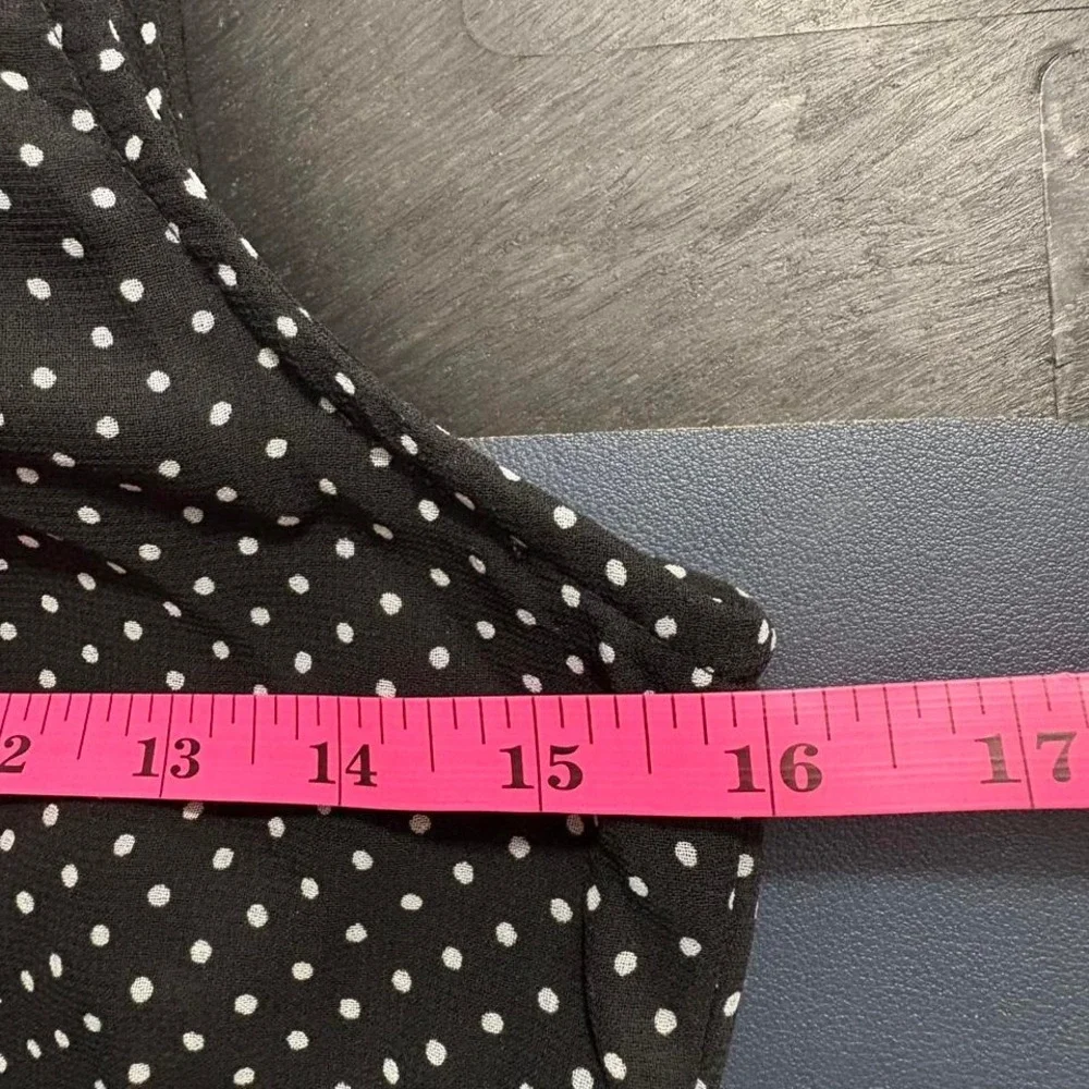 Delia's Black and white polka dot dress‎ size 7
